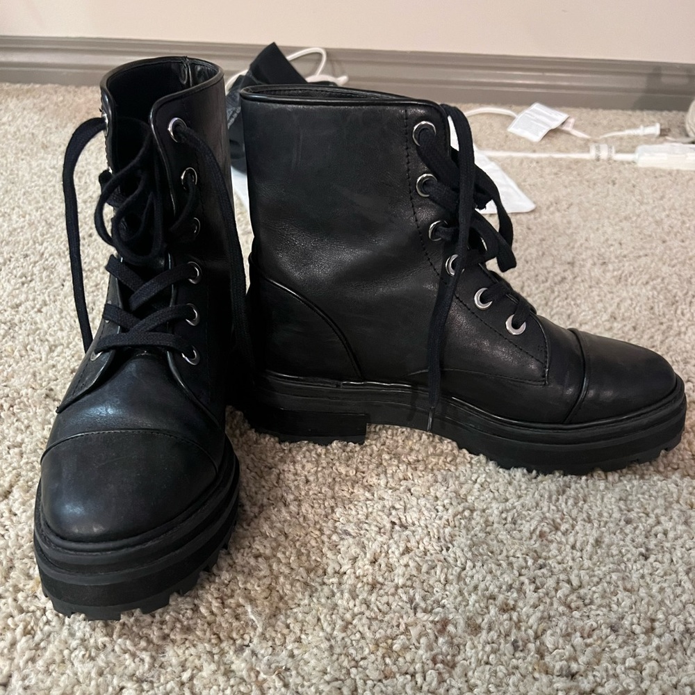Schutz Maylova Combat Boots